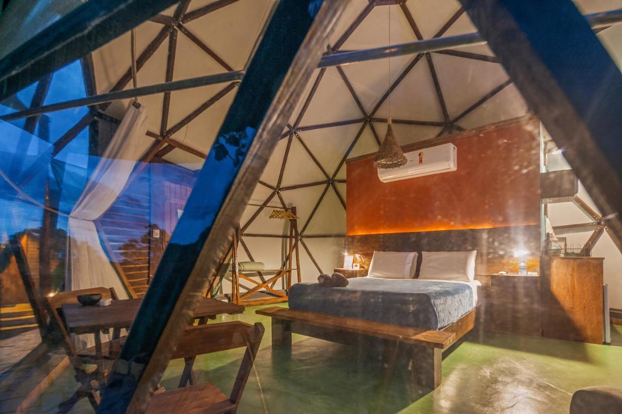 Glamping Serra Da Canastra - Casinha De Hortela - Domo Embauba เดลฟีโนโปลิส ภายนอก รูปภาพ